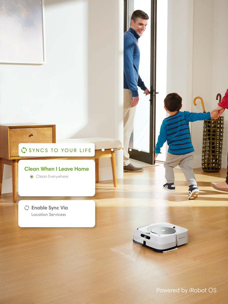 iRobot Braava Jet M6 (6110) Ultimate Robot Mop- Wi-Fi Connected, Precision  Jet Spray, Smart Mapping, Works with Google Home, Ideal for Multiple Rooms,  Recharges and Resumes 